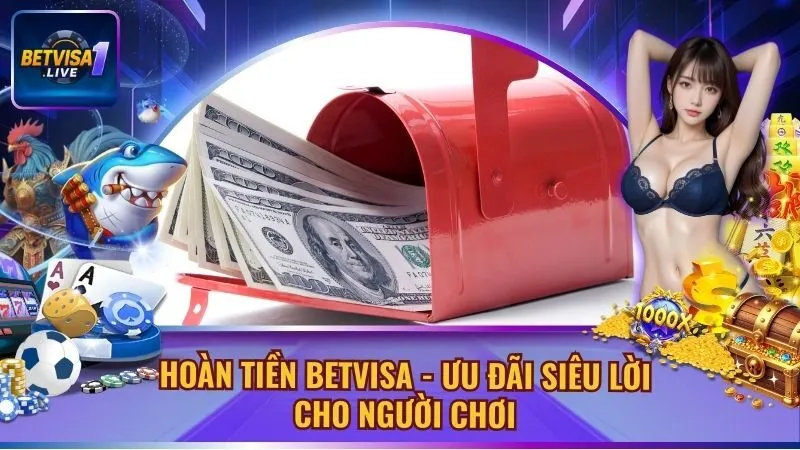 Hoàn Tiền Betvisa – Ưu Đãi Siêu Lời Cho Người Chơi