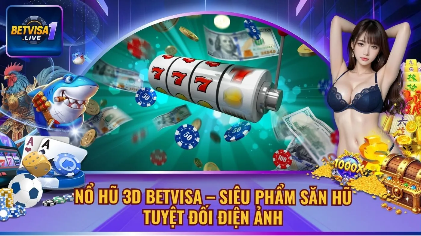 Nổ hũ 3D Betvisa – Siêu Phẩm Săn Hũ Tuyệt Đối Điện Ảnh