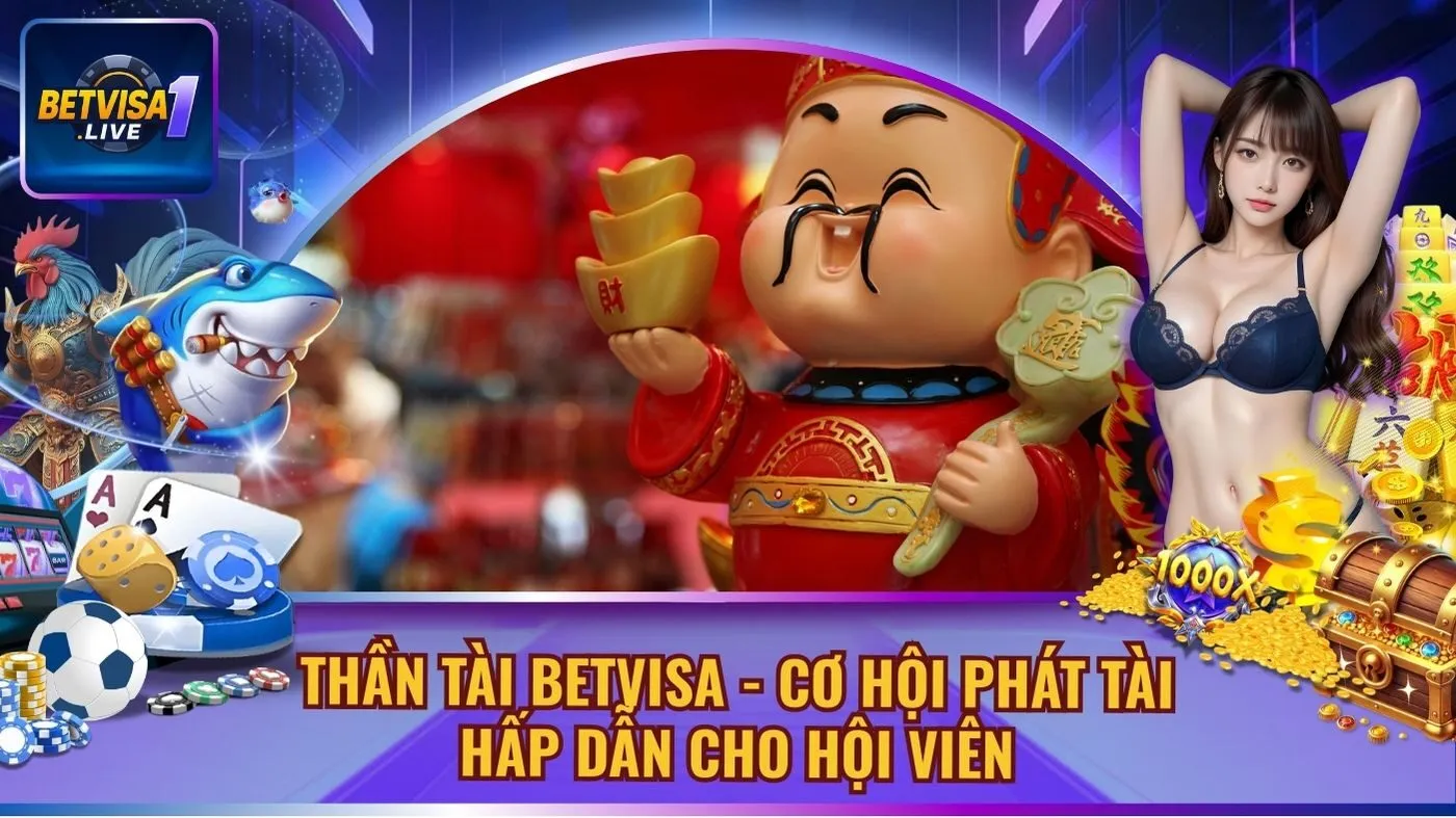Thần Tài Betvisa – Cơ Hội Phát Tài Hấp Dẫn Cho Hội Viên